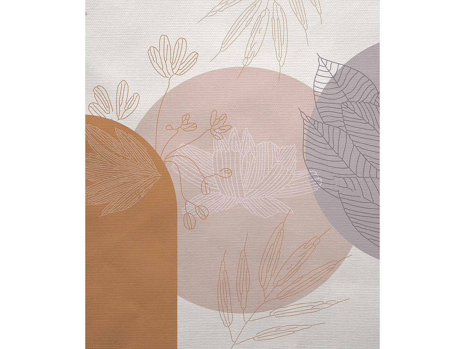 BELLECOUR LITERIE | Tête de lit déhoussable WABI SABI 180x110 cm