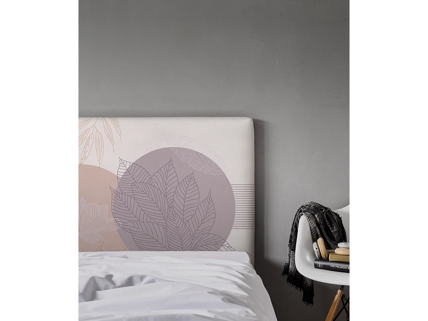 BELLECOUR LITERIE | Tête de lit déhoussable WABI SABI 180x110 cm