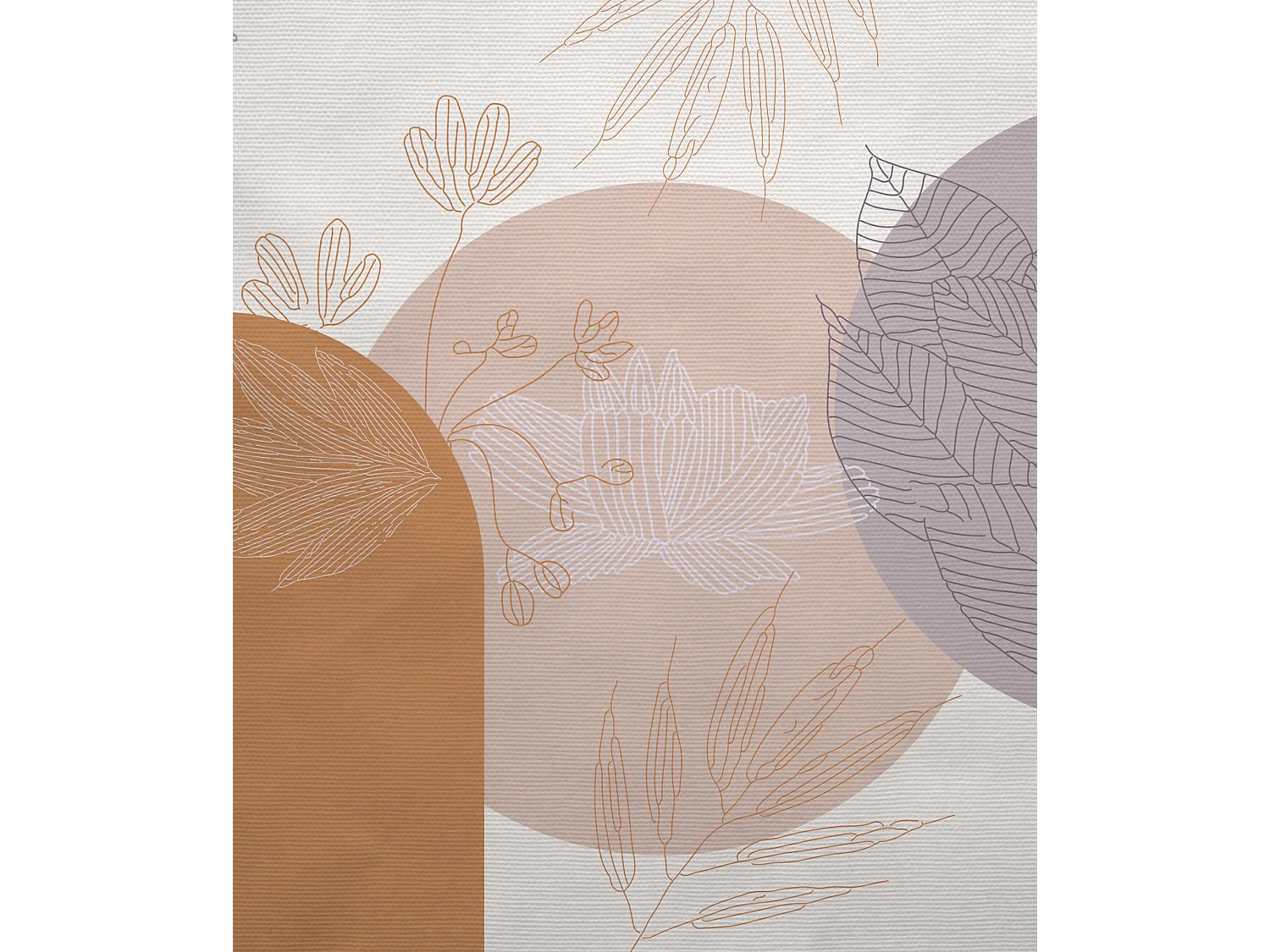 BELLECOUR LITERIE | Tête de lit déhoussable WABI SABI 160x110 cm