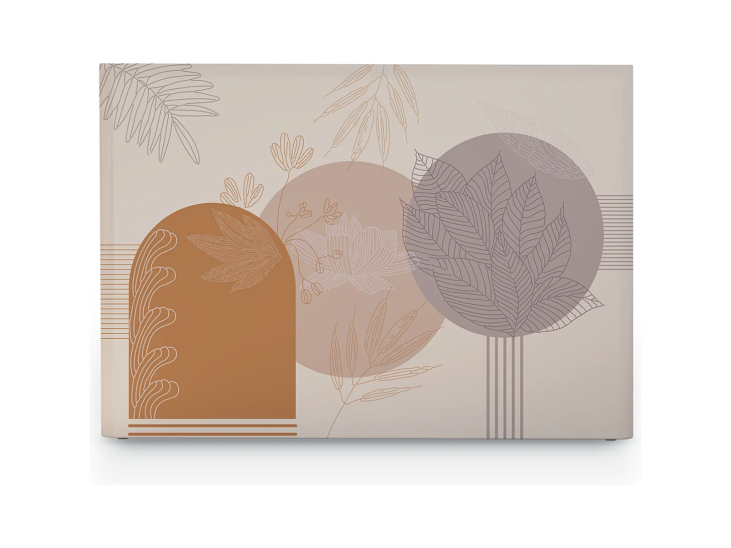 BELLECOUR LITERIE | Tête de lit déhoussable WABI SABI 140x110 cm