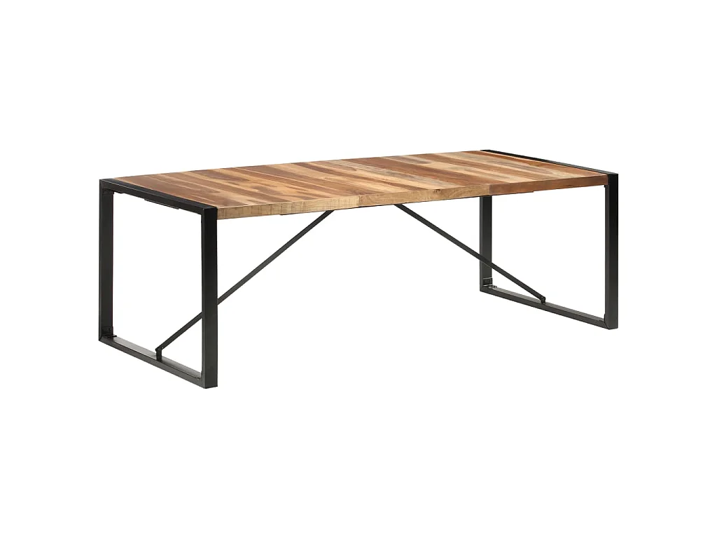 Esstisch 220x100x75 cm Massivholz