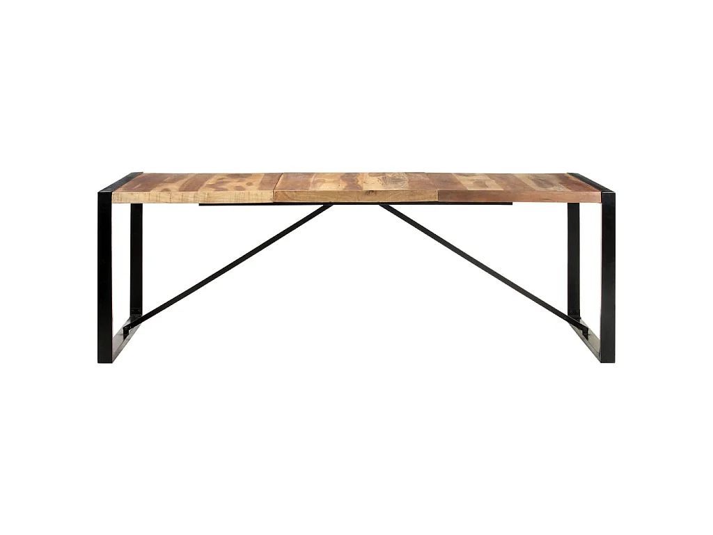 Esstisch 220x100x75 cm Massivholz
