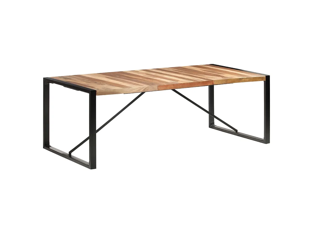 Esstisch 220x100x75 cm Massivholz