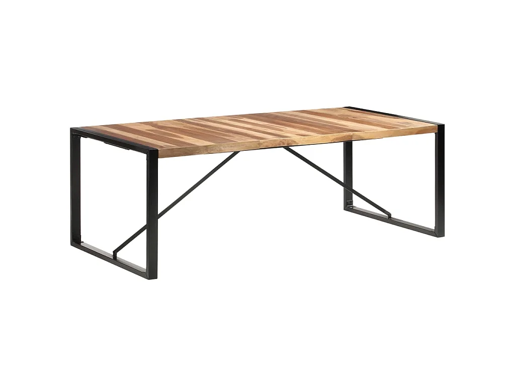 Esstisch 220x100x75 cm Massivholz