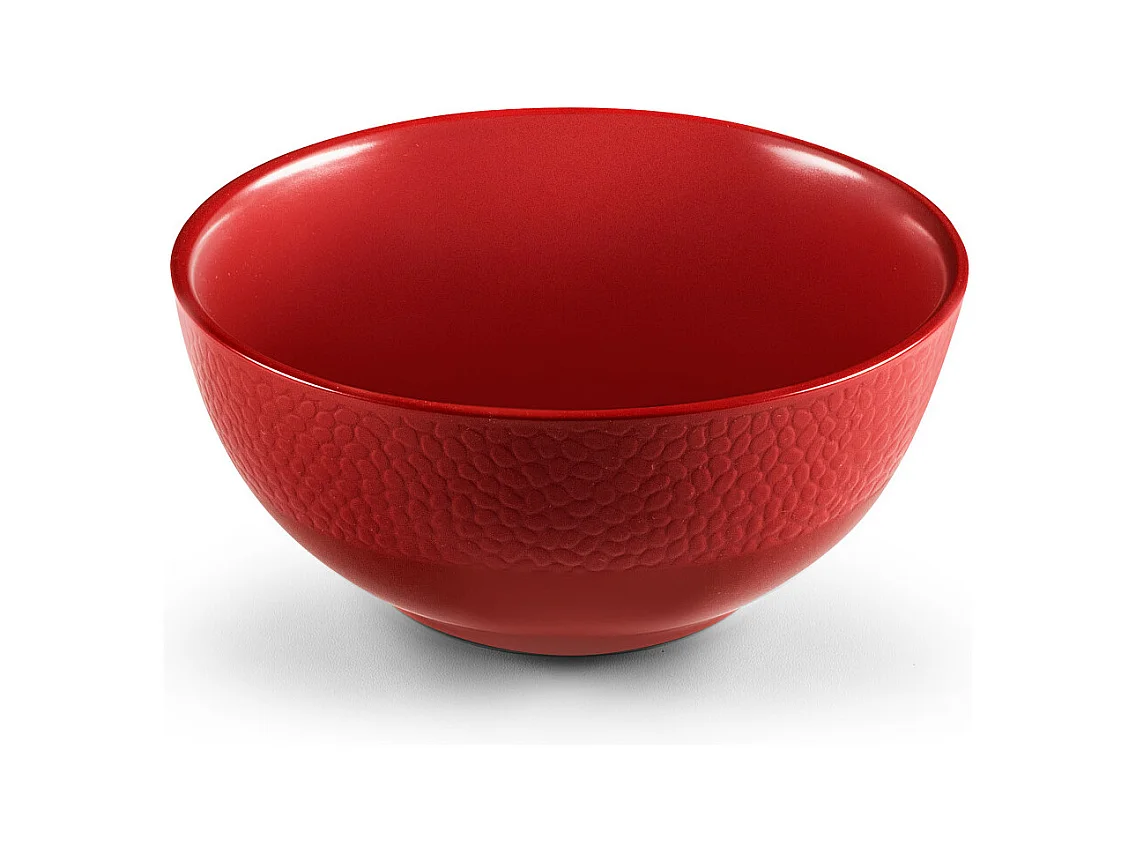 Stone Rouge - Bol petit-déjeuner 15 cm (lot de 6)