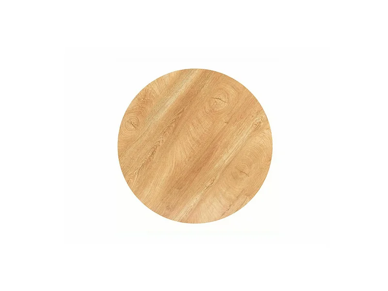 Stół okrągły TALIA II 90x90 dąb/czarny