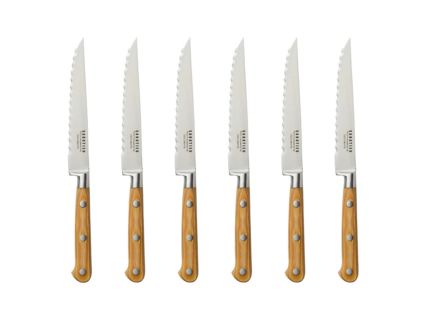 Essentiel - Set 6 couteaux steak