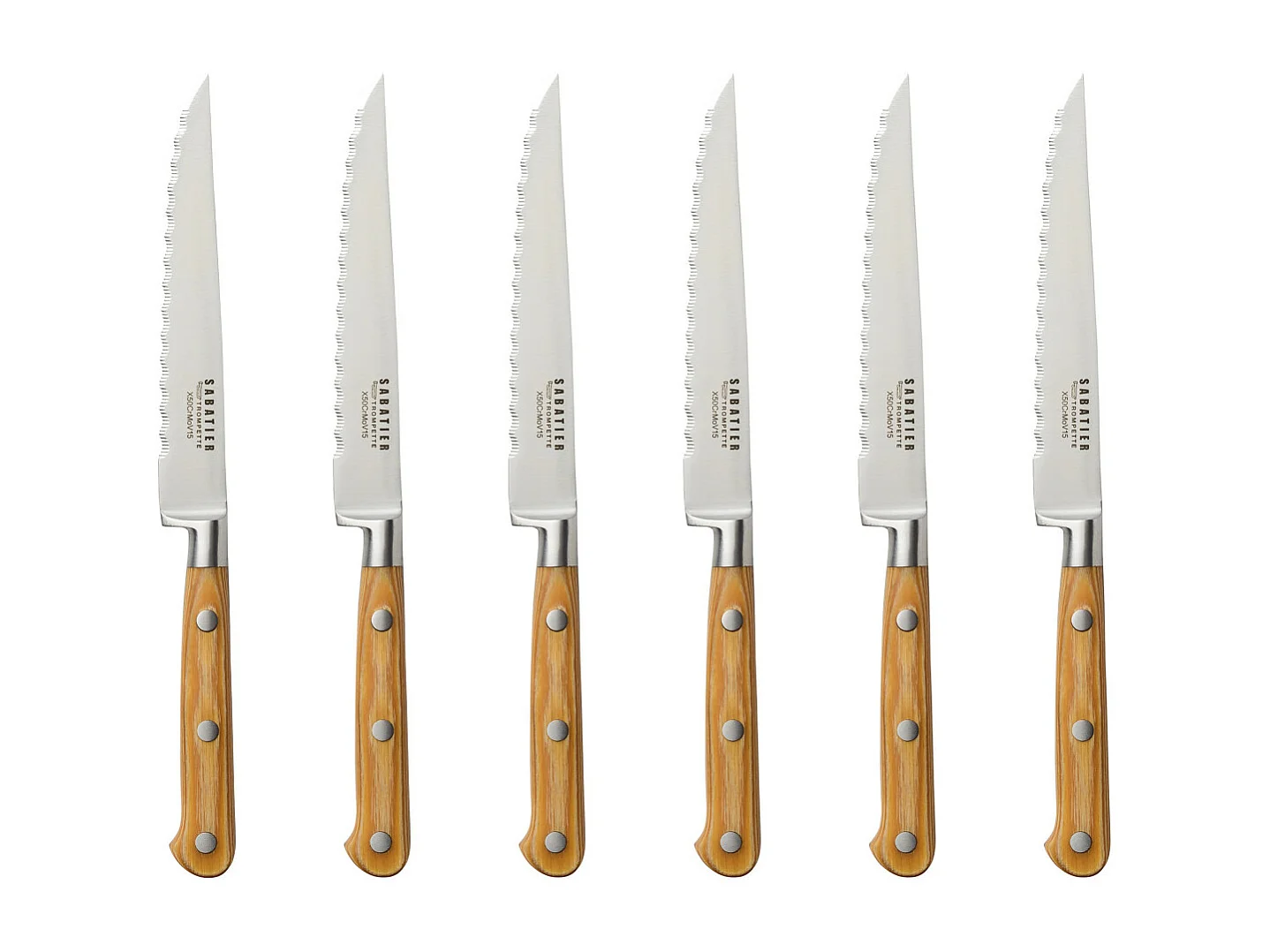 Essentiel - Set 6 couteaux steak