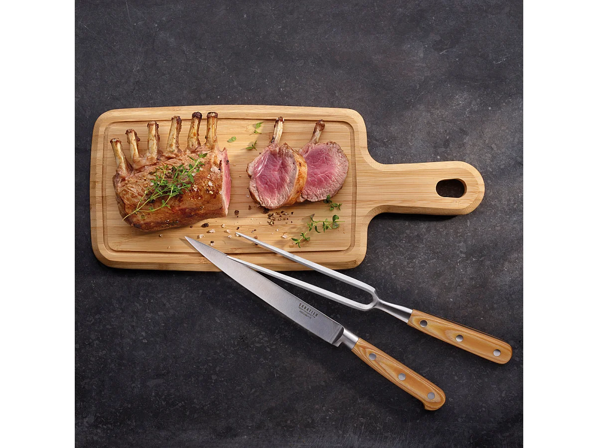 Essentiel - Couteau & Fourchette à découper