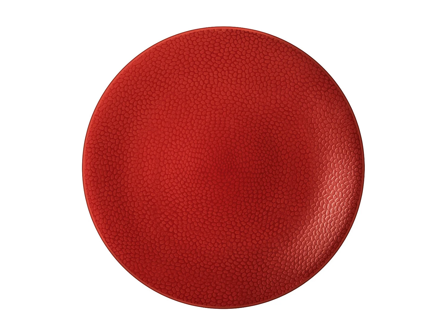 Stone Rouge - Assiette plate 27 cm (lot de 6)