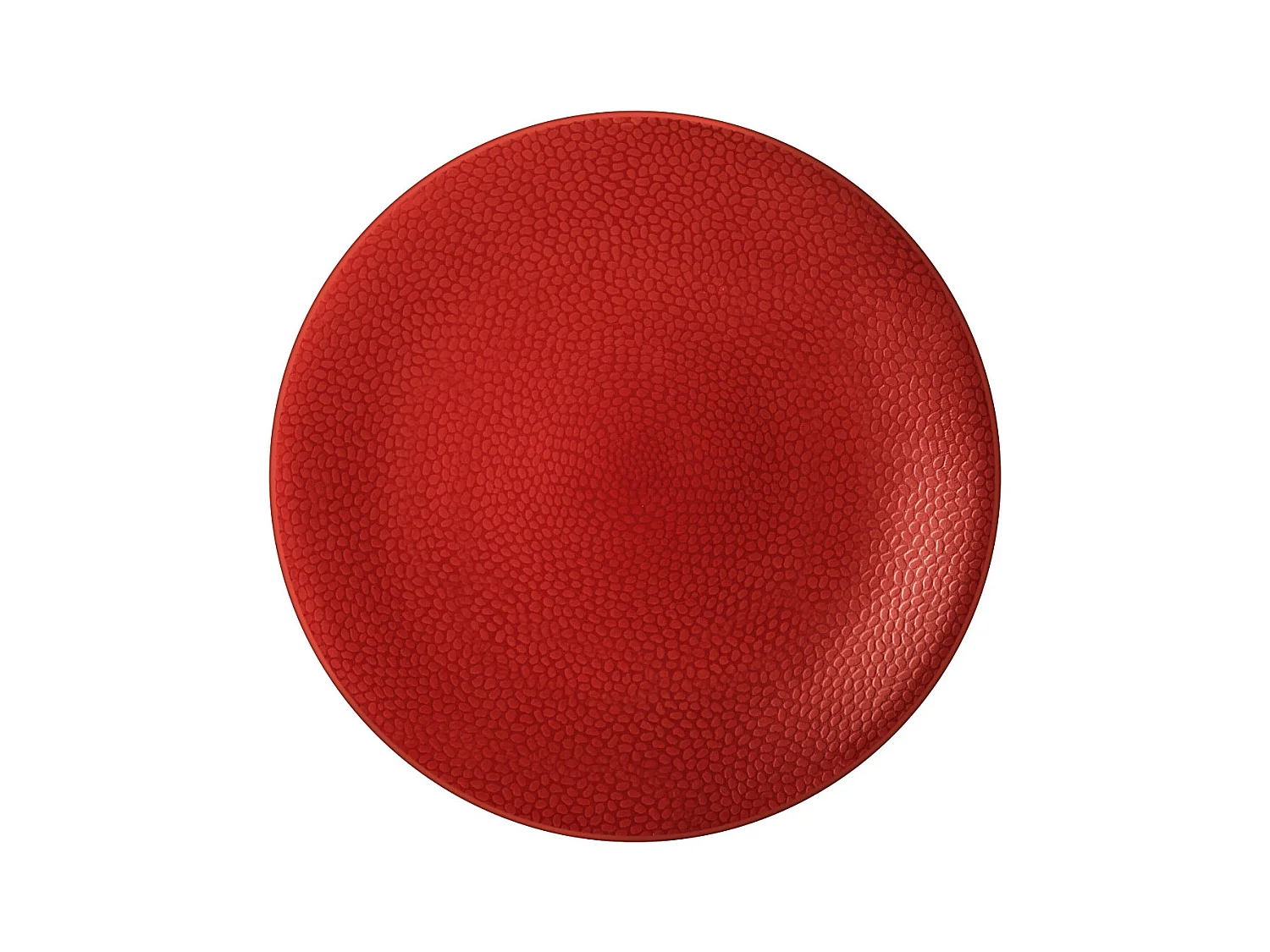 Stone Rouge - Assiette plate 27 cm (lot de 6)