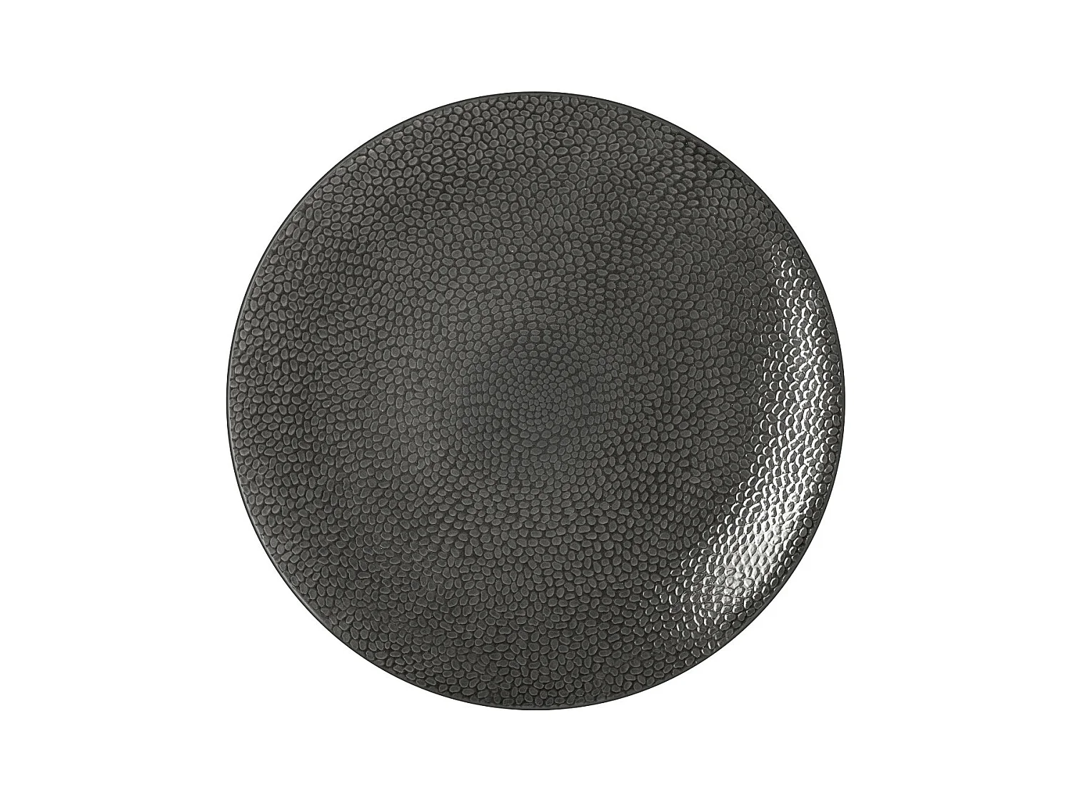 Stone Gris - Assiette plate 27 cm (lot de 6)