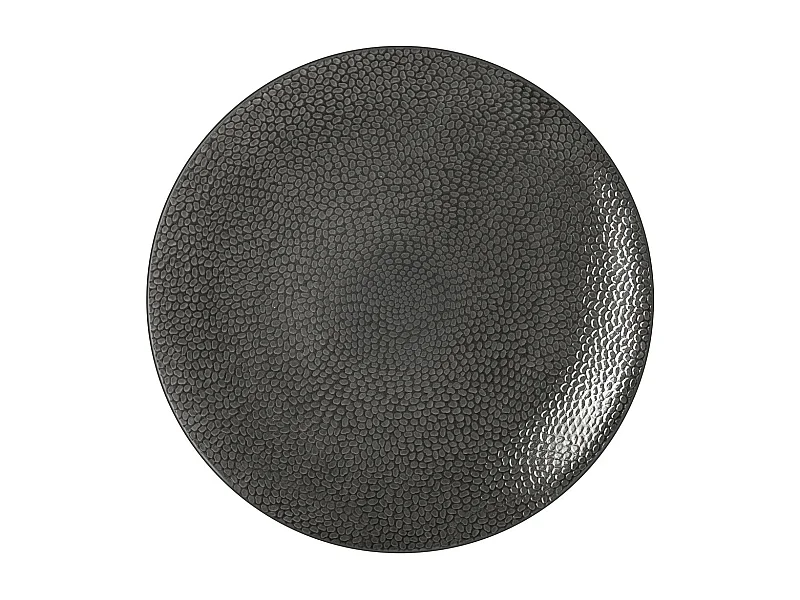 Stone Gris - Assiette plate 27 cm (lot de 6)
