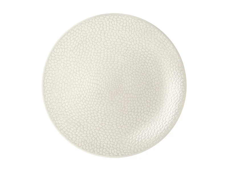 Stone Ivoire - Assiette dessert 20 cm (lot de 6)