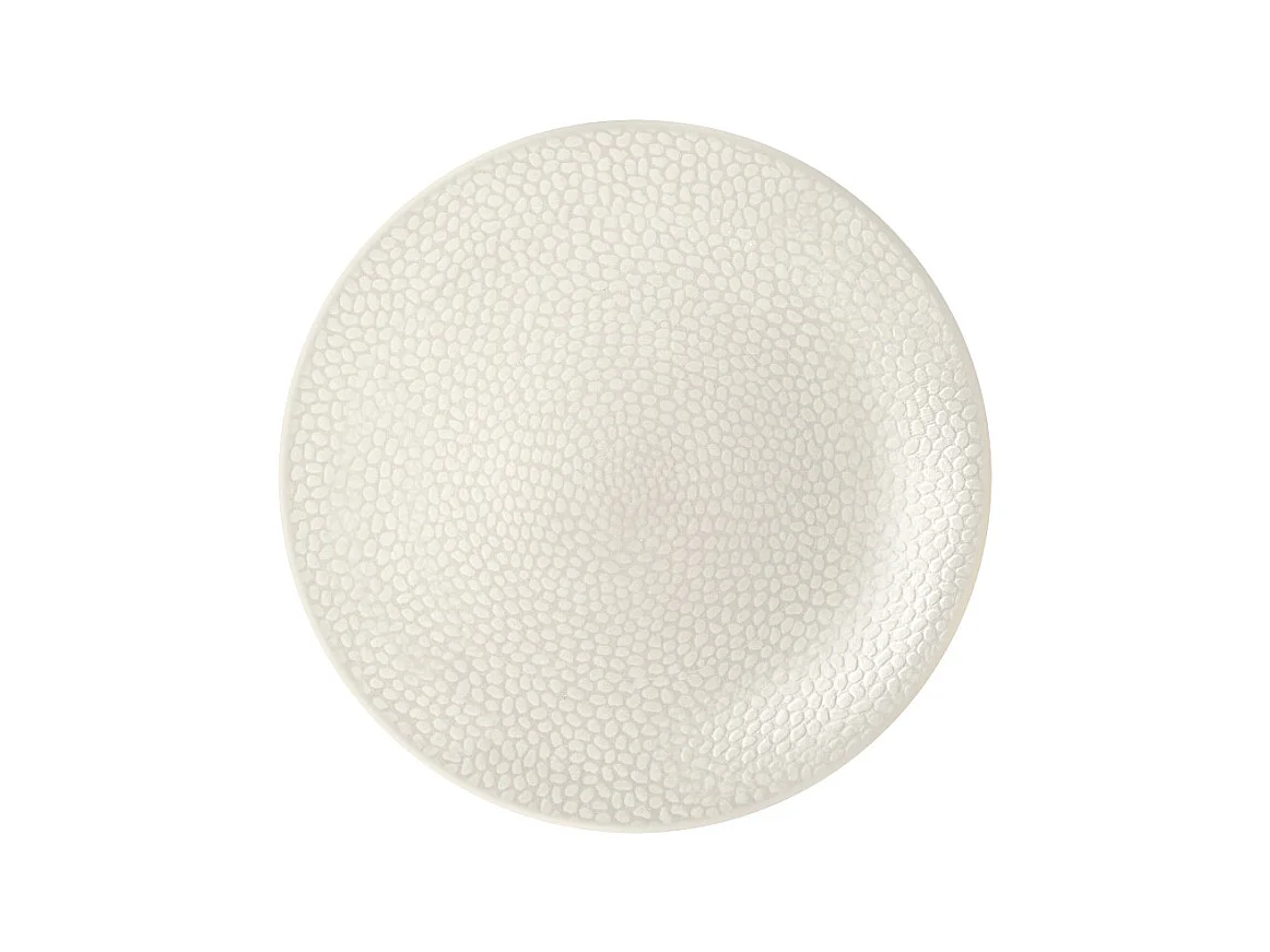 Stone Ivoire - Assiette dessert 20 cm (lot de 6)