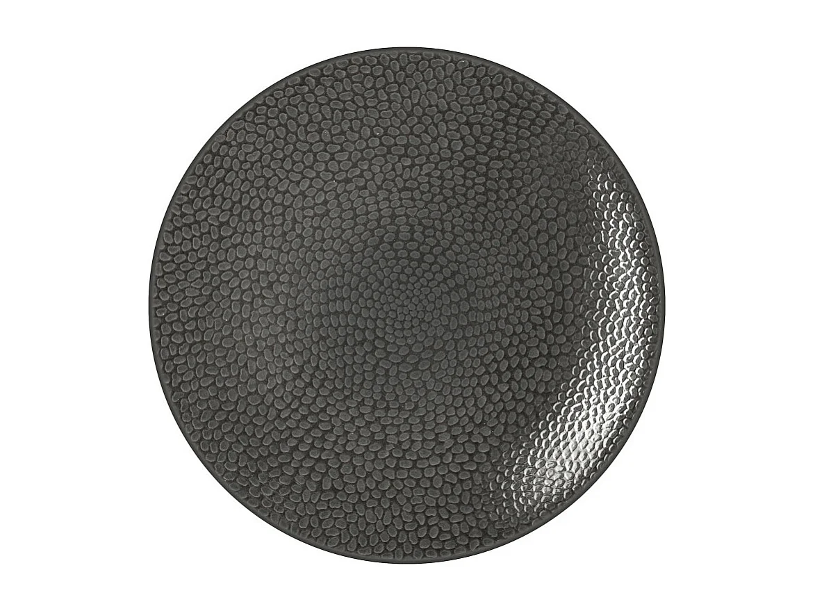 Stone Gris - Assiette dessert 20 cm (lot de 6)