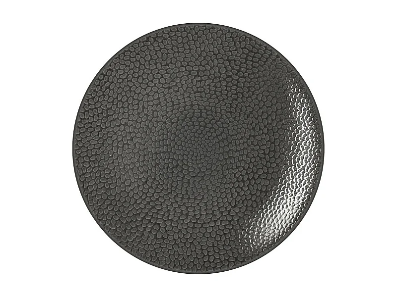 Stone Gris - Assiette dessert 20 cm (lot de 6)