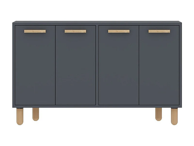 Aparador – 120 cm – Antracite – Painel de Partículas