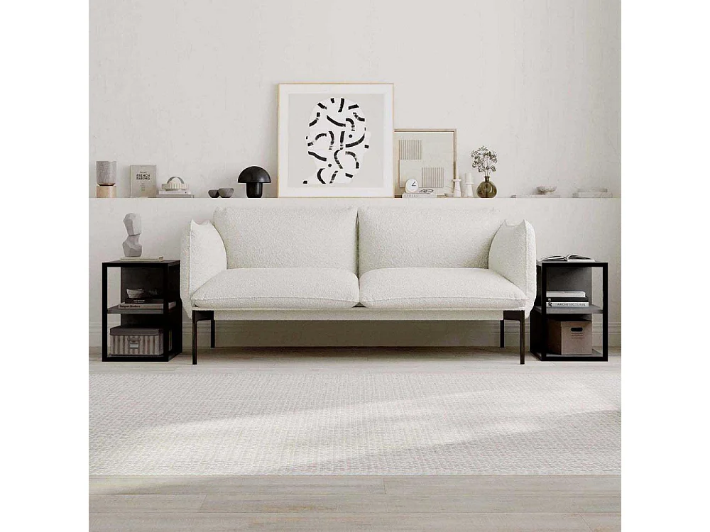 Bout de canapé en aggloméré Echo (Lot de 2)