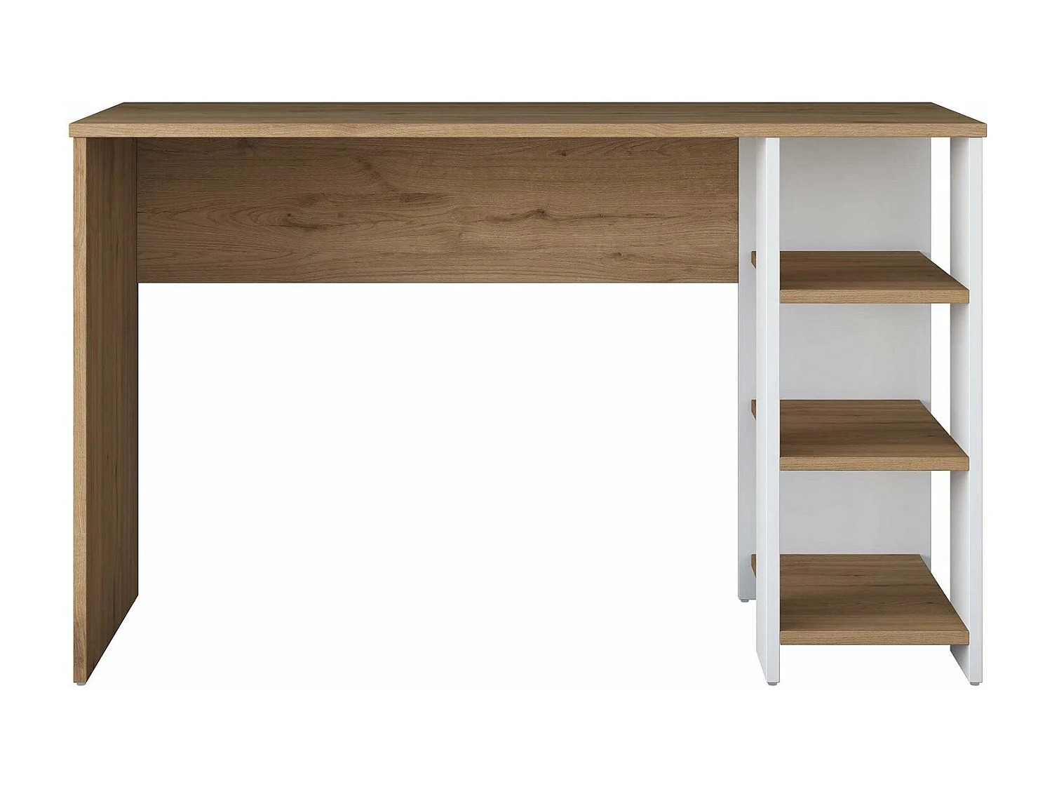 Bureau avec étagères en aggloméré Harry