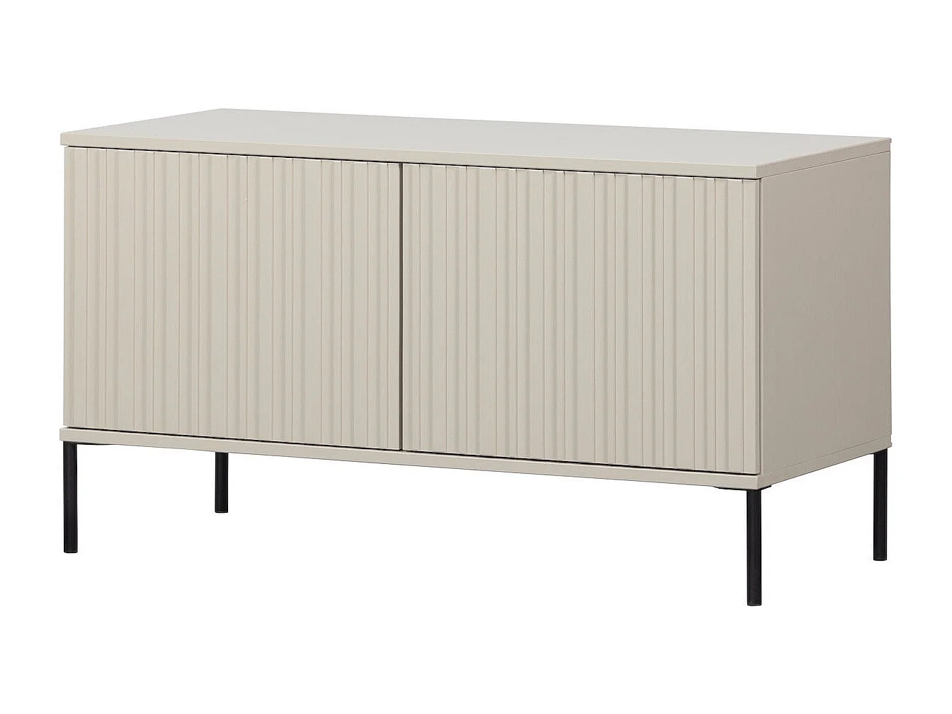 GRAVURE - TV-Möbel aus grauem Kiefernholz L100