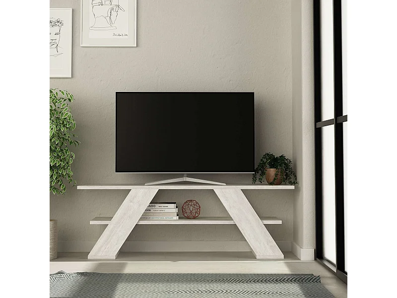 Meuble TV en aggloméré Farfalla