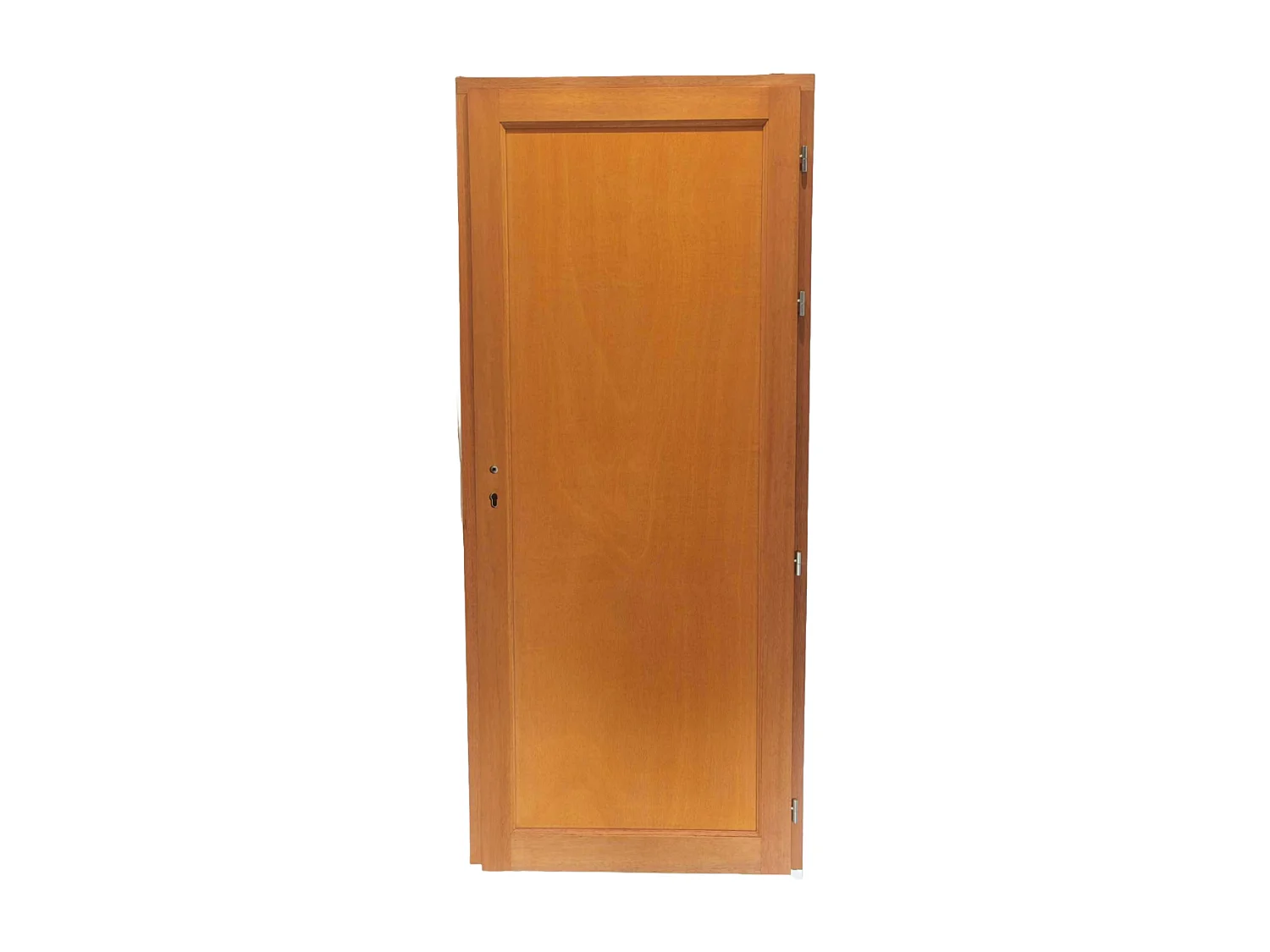 Puerta De Servicio Completa Armagos De Madera, Al.200xl.80 p.izquierda + Dimensiones Tirador Y Cilindro (ref 01245F924) Mesa sin manilla