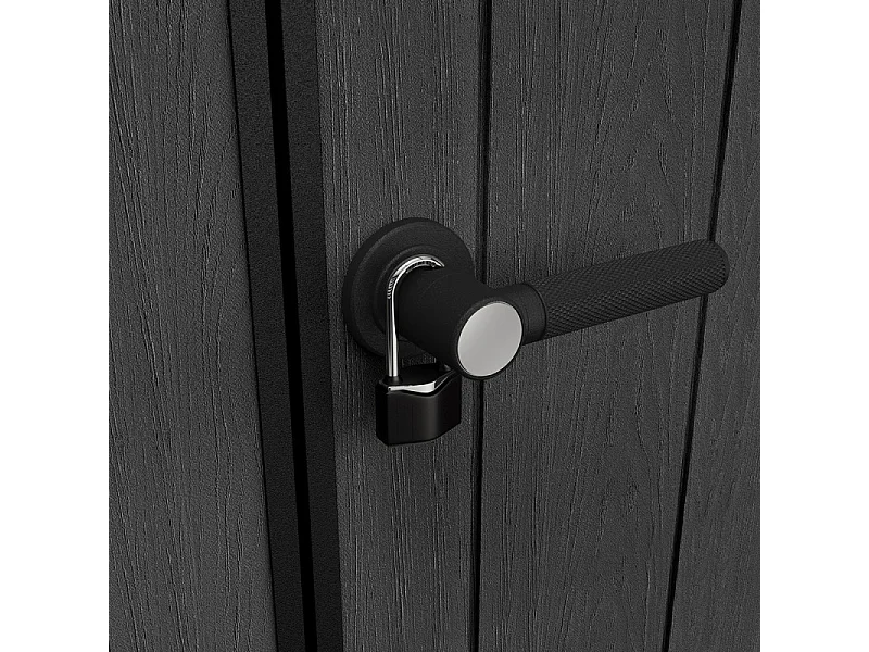 Casetta da giardino NEWTON PLUS 1575 - 10 m² - Grigio