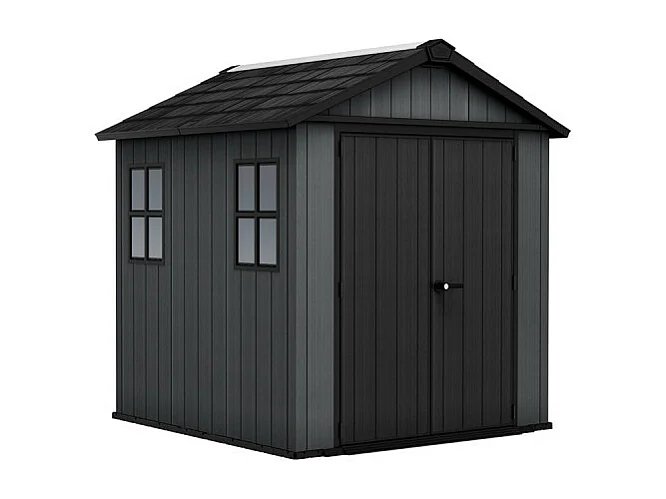 Casetta da giardino NEWTON PLUS 757 - 4.4m² - Grigio