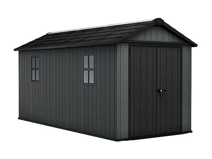 Casetta da giardino NEWTON PLUS 7515 - 10 m² - Grigio