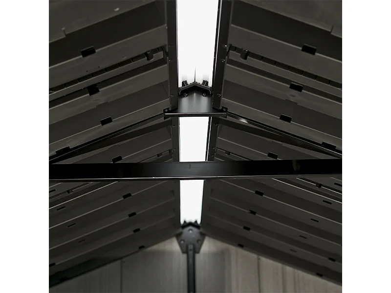 Casetta in resina OAKLAND BROSSIUM® 7513 - 10m² - Grigio