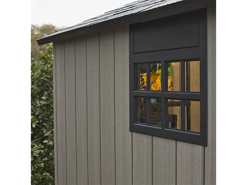 Casetta in resina OAKLAND BROSSIUM® 7513 - 10m² - Grigio