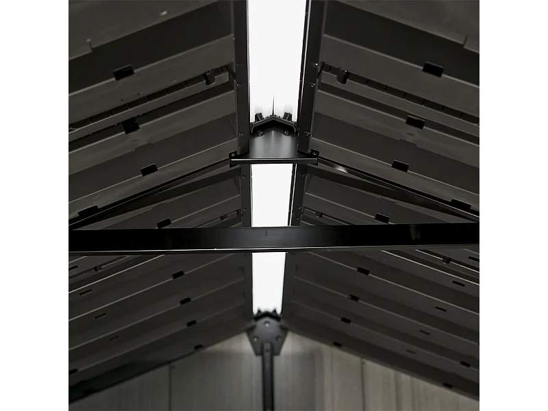 Casetta in resina OAKLAND BROSSIUM® 7513 - 10m² - Grigio