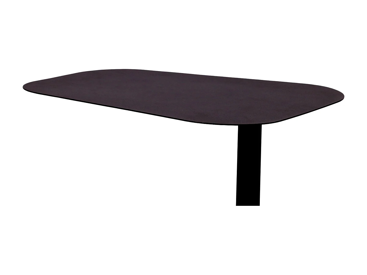 Table d'appoint Nastätten métal 50 x 50 x 38 cm noir mat [en.casa]
