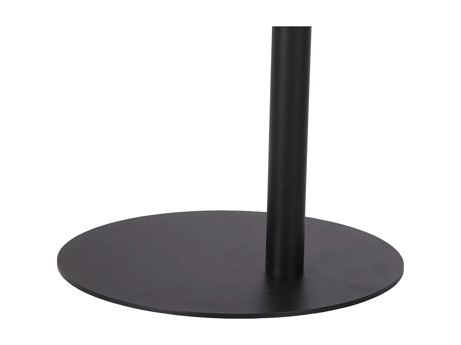 Table d'appoint Nastätten métal 50 x 50 x 38 cm noir mat [en.casa]