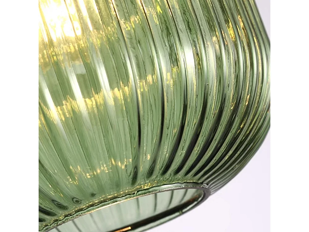 Lustre en verre, d55 cm xh130cm, multicolore