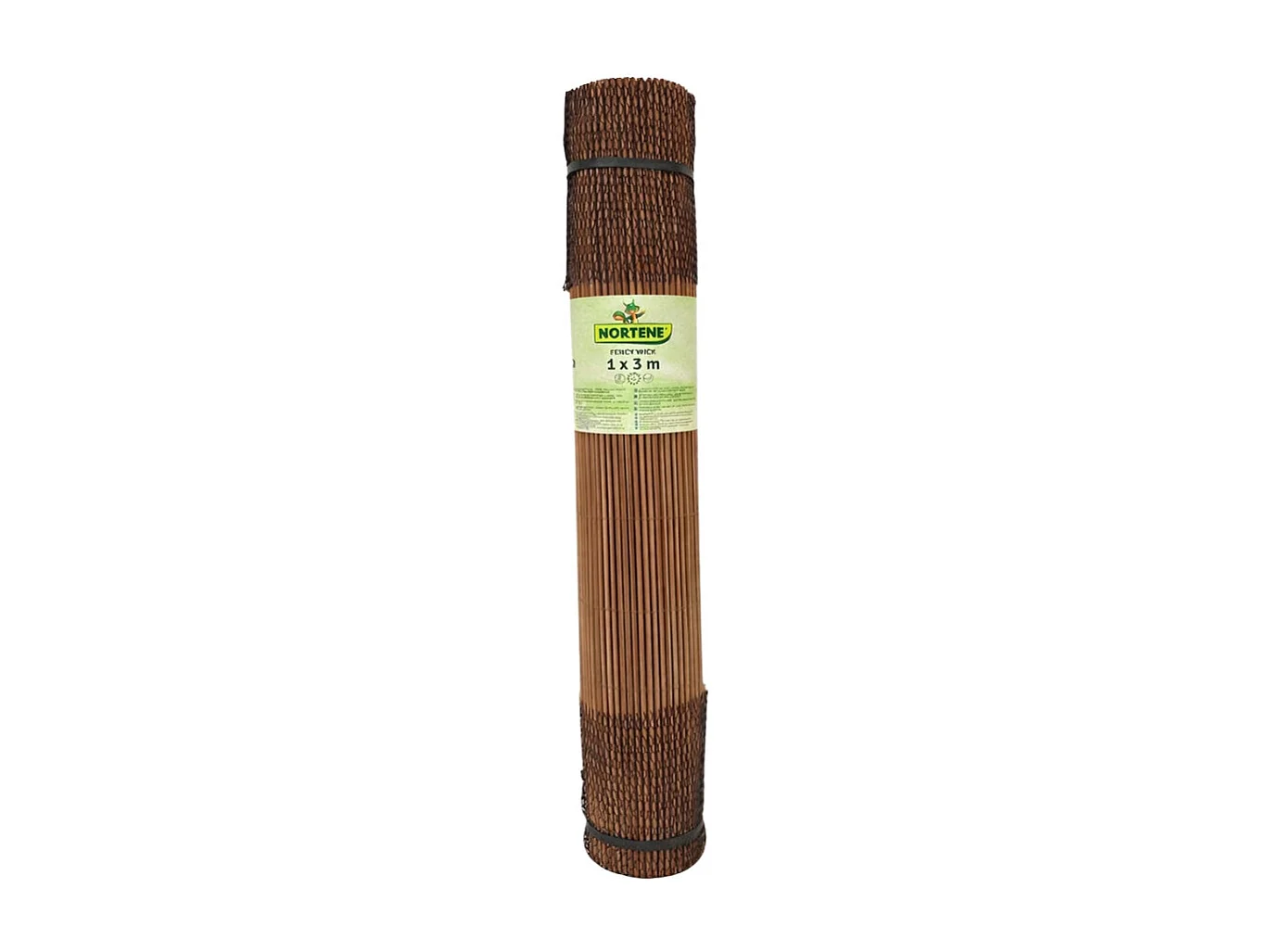 Haie Synthétique Inspiration Naturelle Nortene Fency Wick 300x150 cm | Clôture Brise-Vue Occultant de Jardin | 90% d'Occultation