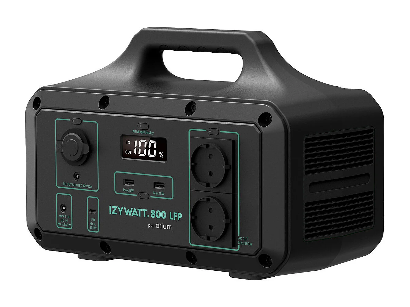 Station électrique portable LFP Izywatt 800 - Orium