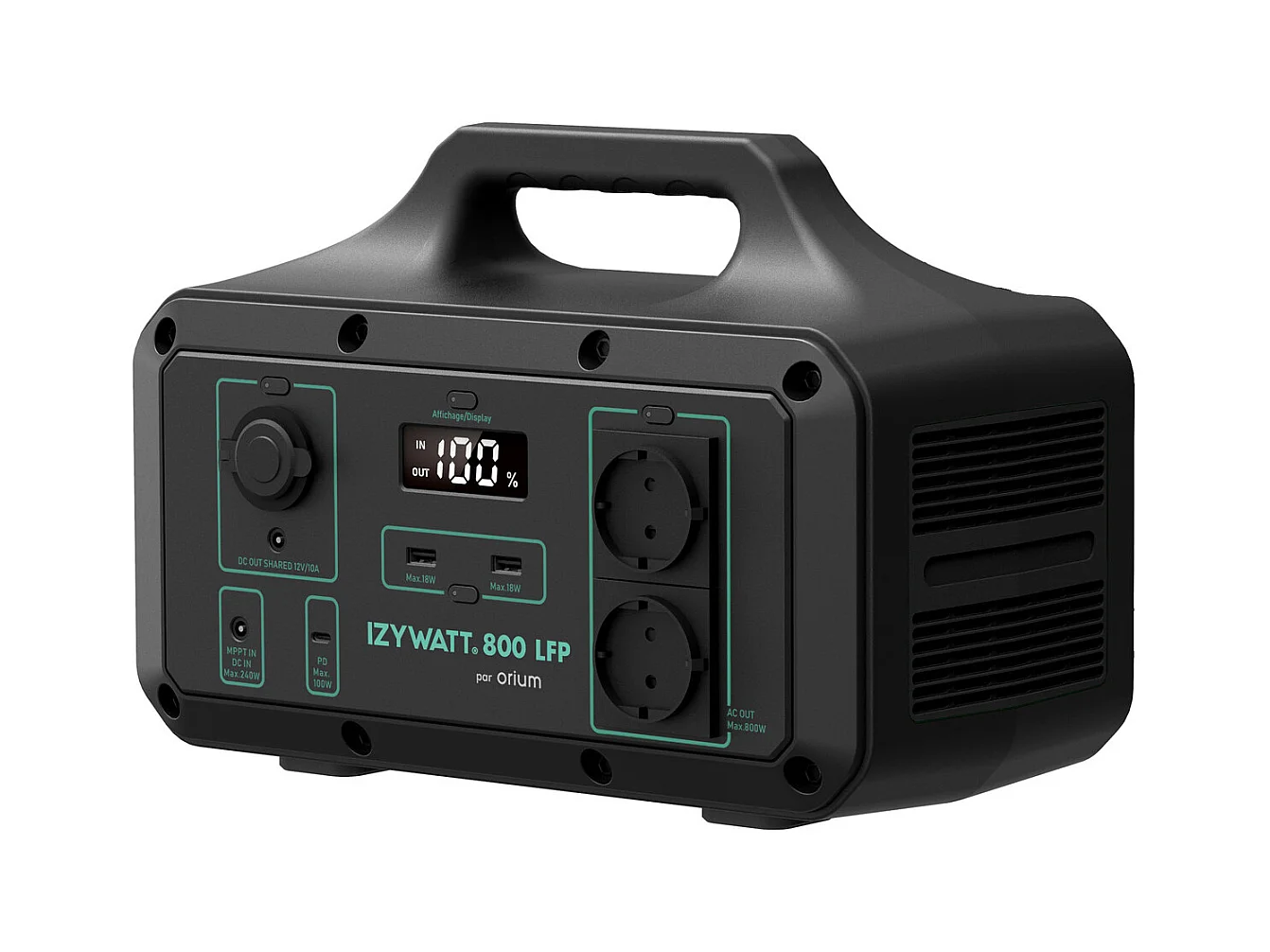 Station électrique portable LFP Izywatt 800 - Orium