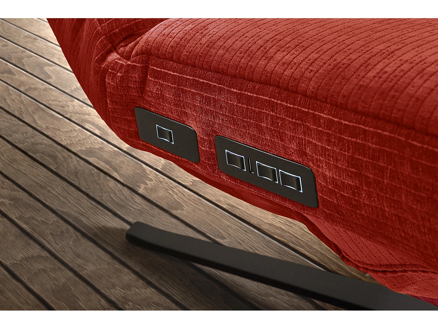 Chaise longue - Rojo Pana - ALINA