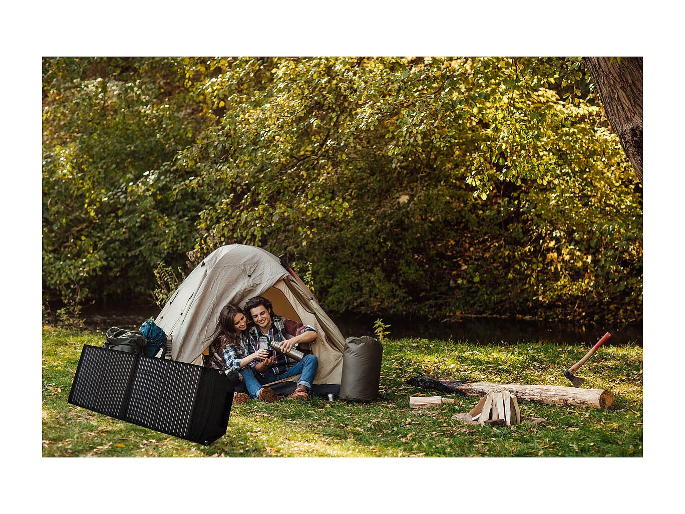 Panneau solaire pliant 40W - Orium