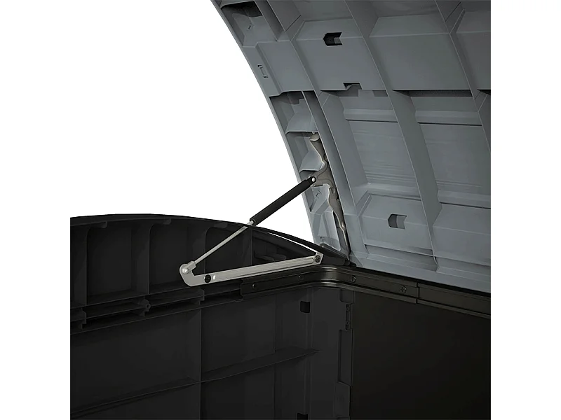 Coffre de jardin multifonction en résine SIO ULTRA 2000L - Noir