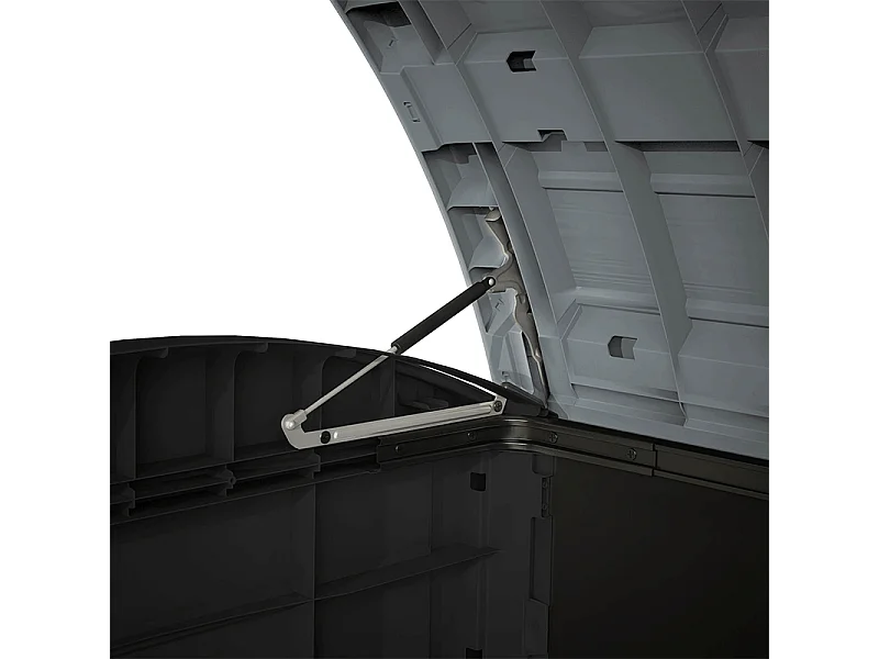 Coffre de jardin multifonction en résine SIO ULTRA 2000L - Noir