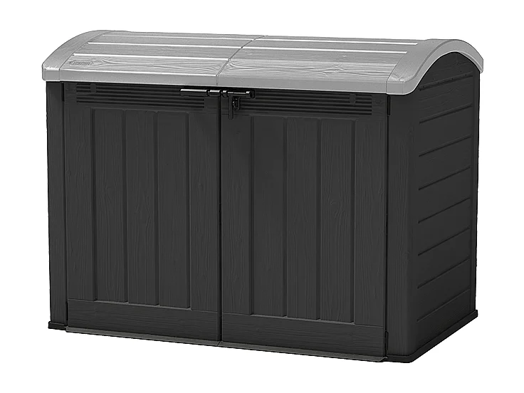 Coffre de jardin multifonction en résine SIO ULTRA 2000L - Noir