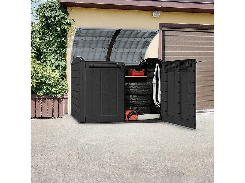 Cassa multifunzionale 2000L - Grigio & Nero