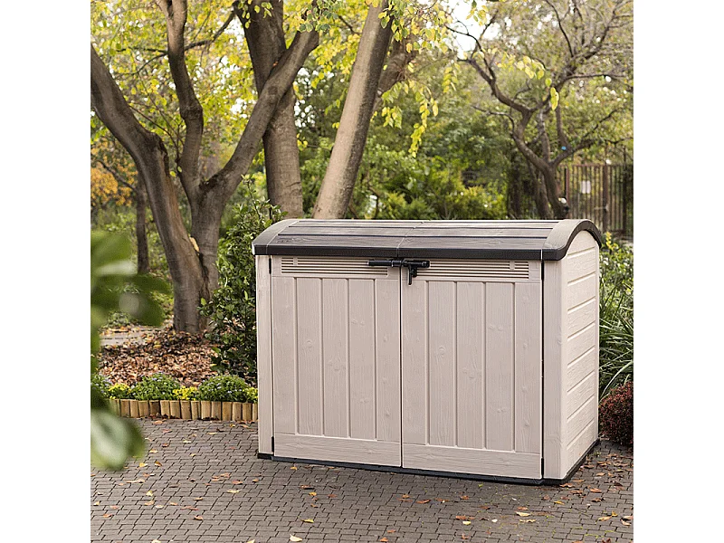 Grand coffre multifonctions en PVC pour le jardin 2000L