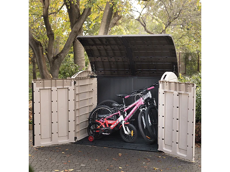 Grand coffre multifonctions en PVC pour le jardin 2000L