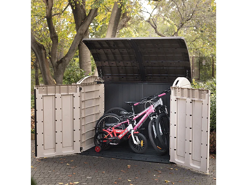 Grand coffre multifonctions en PVC pour le jardin 2000L