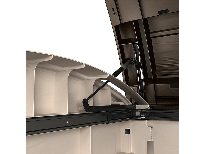 Grand coffre multifonctions en PVC pour le jardin 2000L