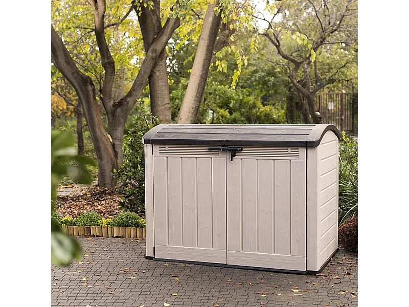 Grand coffre multifonctions en PVC pour le jardin 2000L